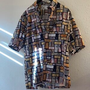 Men’s size large, Columbia button-down casual, short sleeve shirt p6